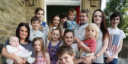Britain’s biggest family announce they’re having their 21st child
