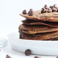 Gluten-free & refined sugar-free double chocolate pancakes – because Saturday