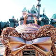 Disney have released a sparkling rose gold Minnie Mouse backpack