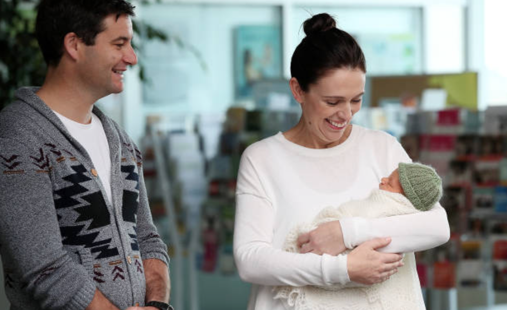 New Zealand's Prime Minister has chosen an Irish name for her new baby