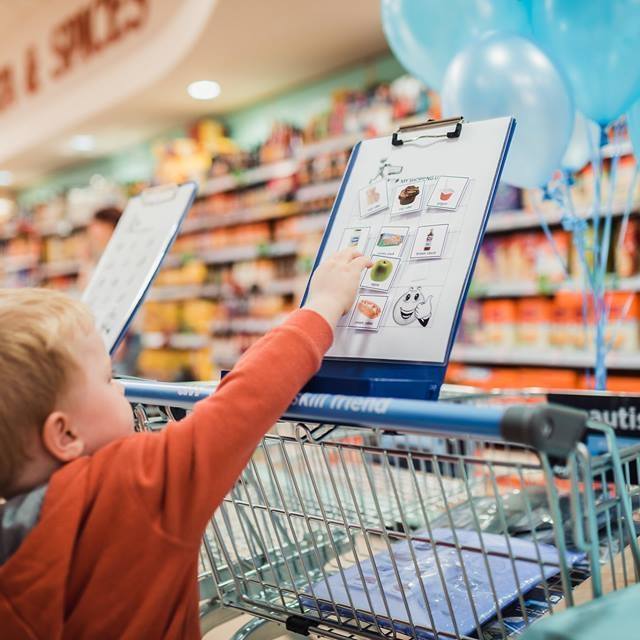 These shopping trollies will make trips to shops a lot easier for children with autism