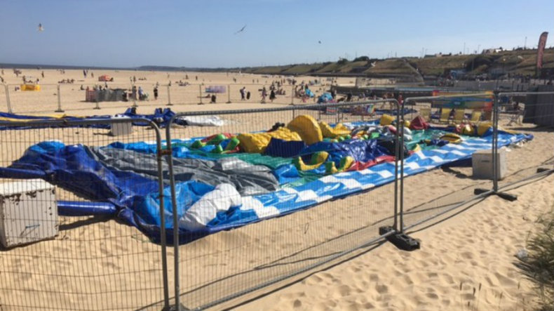 Lifeguard performed CPR for ’15 minutes’ on four-year-old after bouncy castle exploded
