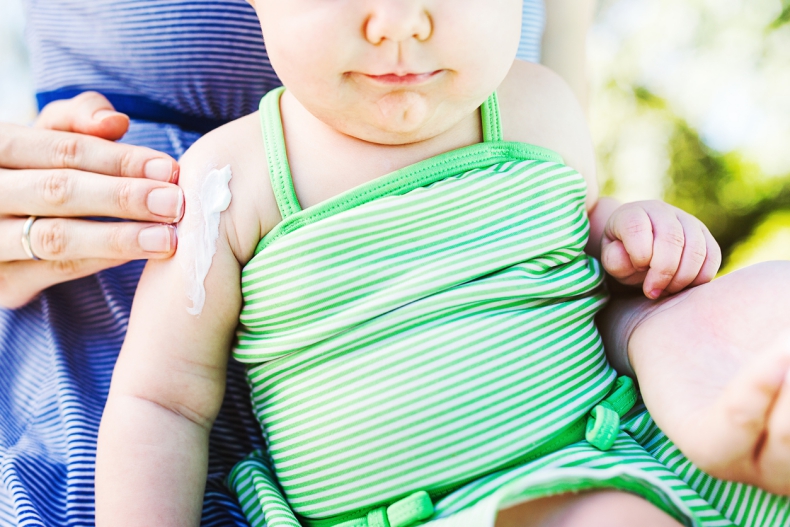 Take these steps to help protect your little one’s skin from the sun