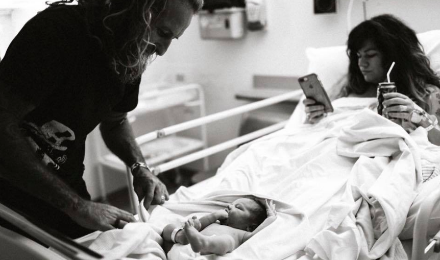 This mum’s post-birth photo has generated A LOT of opinion