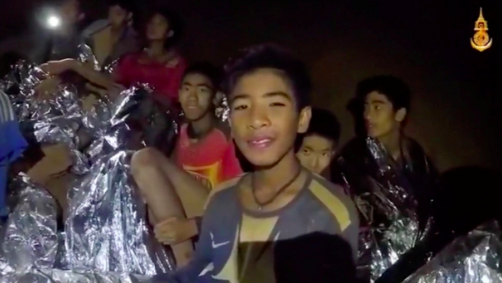 Three boys trapped in the flooded Thailand cave have been rescued