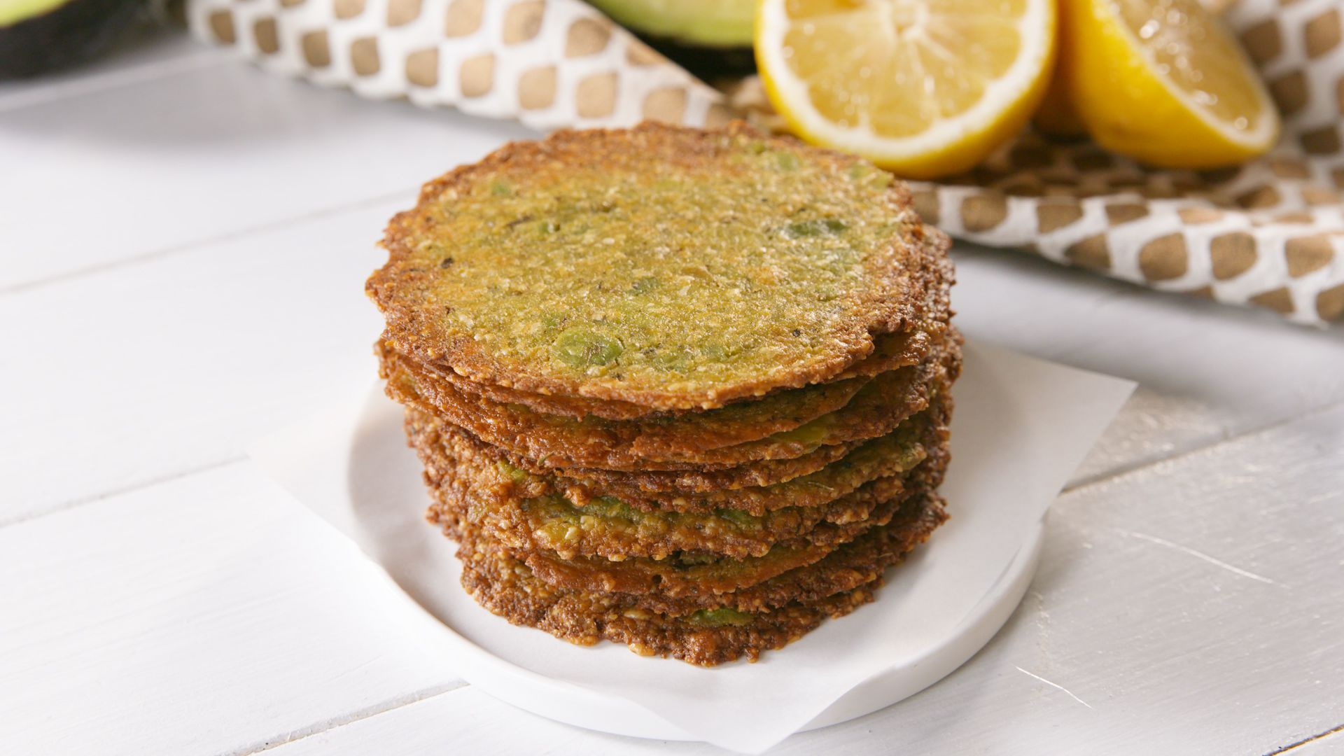 These avocado crisps (yes, really) are healthy, easy and seriously tasty