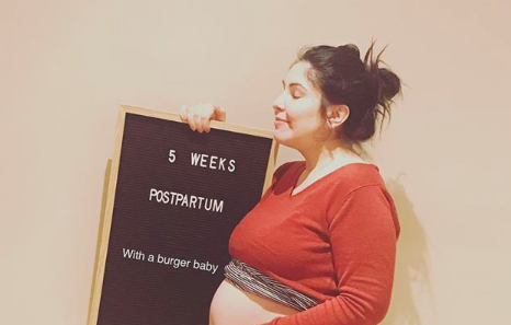 New mum’s response to being asked ‘when are you due?’ is pretty perfect