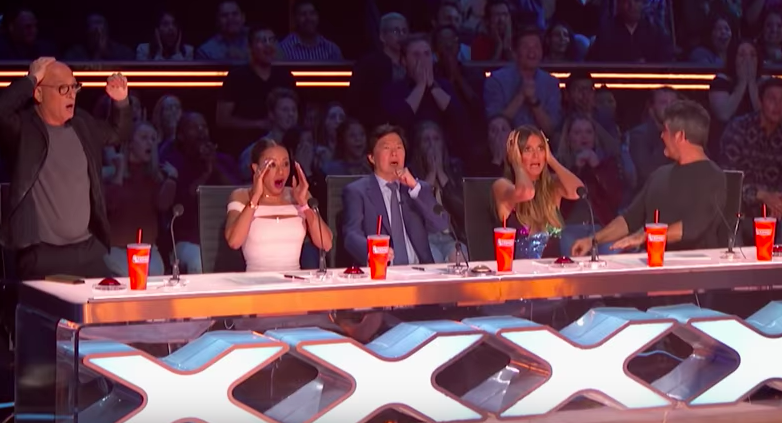 Married couple’s trapeze stunt went very wrong on America’s Got Talent last night and oh, god