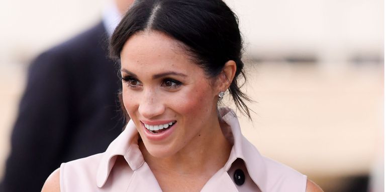 Meghan Markle’s wedding outfit today is so glam and we love it