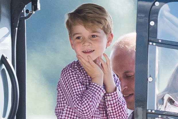 Prince George has a naughty habit that he’s inherited from Princess Diana