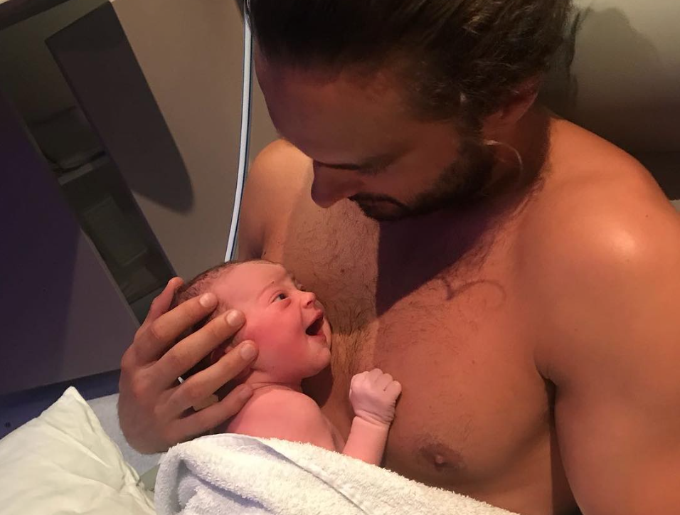 Joe Wicks shares a very clever tip for getting his newborn daughter to sleep