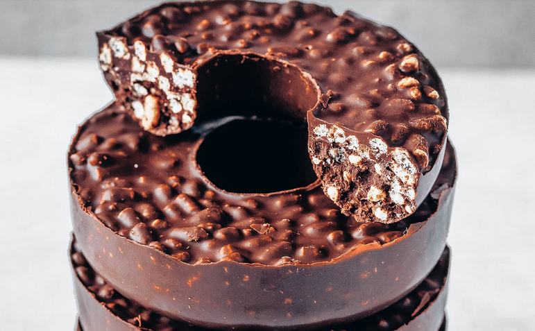 chocolate crunch doughnuts