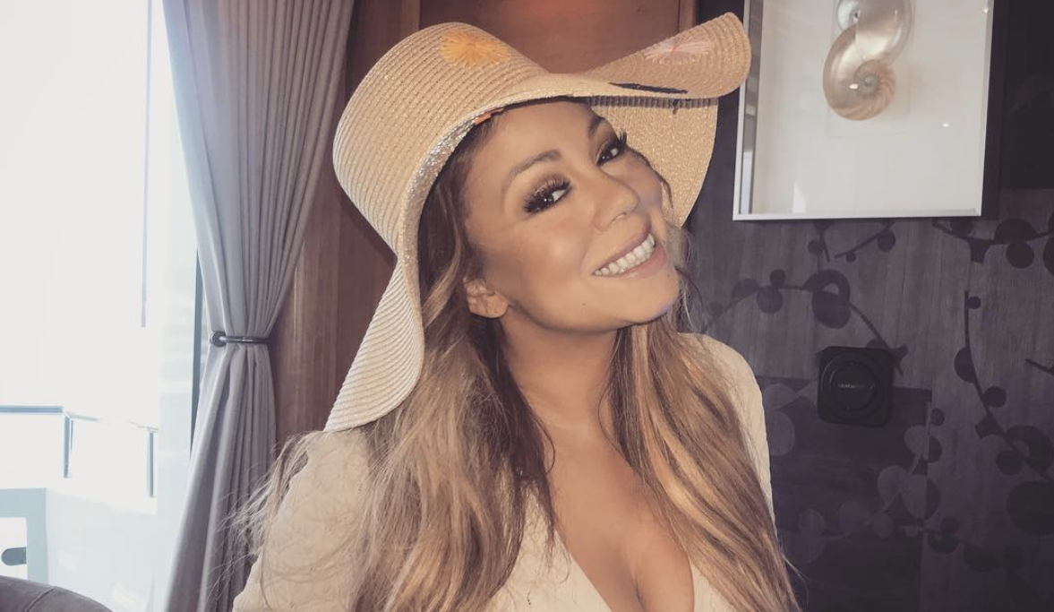 Mariah Carey’s daughter Monroe is twinning with her mom in this snap