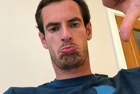 Andy Murray’s 10-month-old gave him a bloody nose by accident