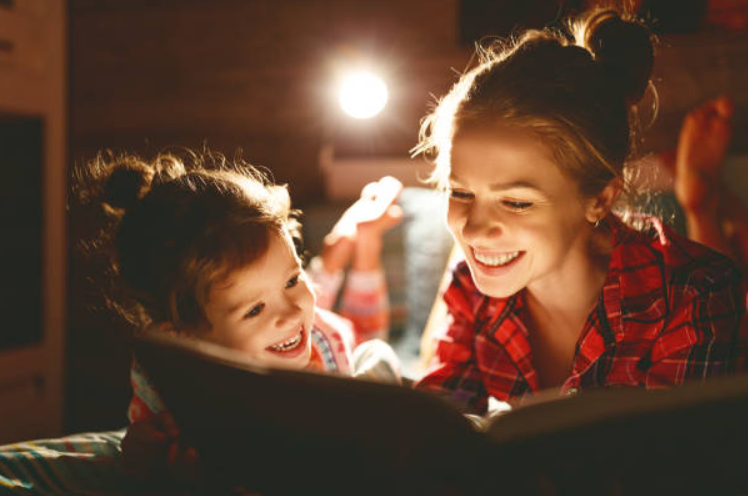 Bedtime stories can actually greatly benefit kids, so get reading
