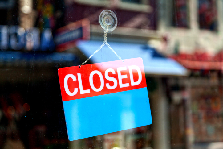Four Irish food businesses served closure orders for safety breaches last month
