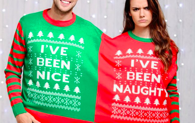 Two-person Christmas jumpers have arrived, and they’re absolutely hilarious