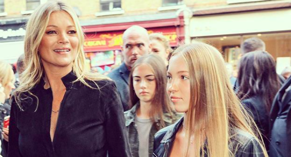 Kate Moss’ daughter has just turned 16 and she looks SO like her mom