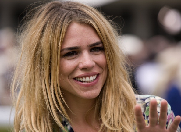 Billie Piper is pregnant with her third child and she’s buzzing with energy
