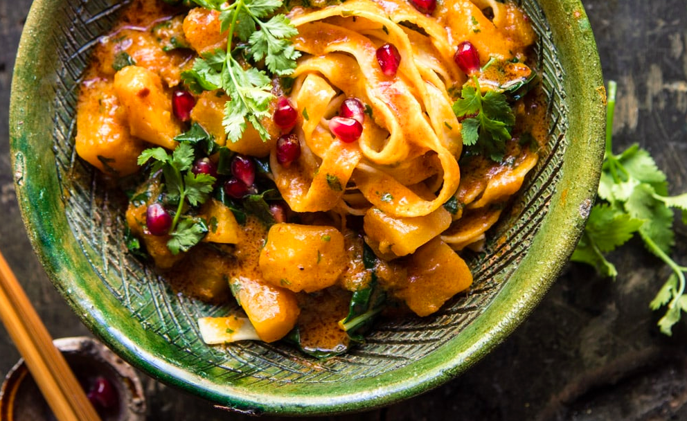 This butternut squash curry is exactly what we’re craving for dinner tonight