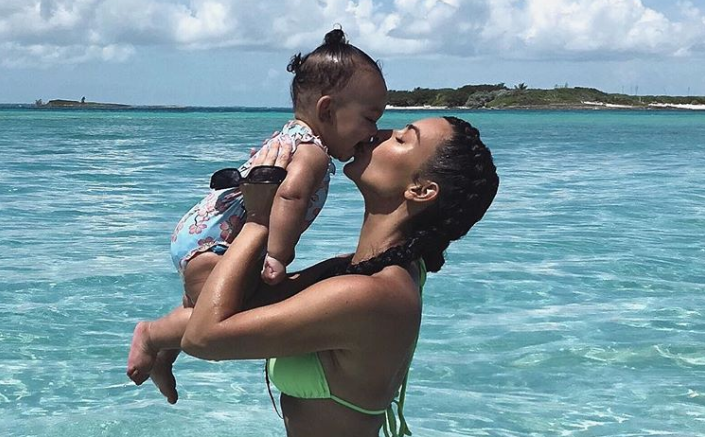 Kim Kardashian accused of photoshopping her daughter’s head