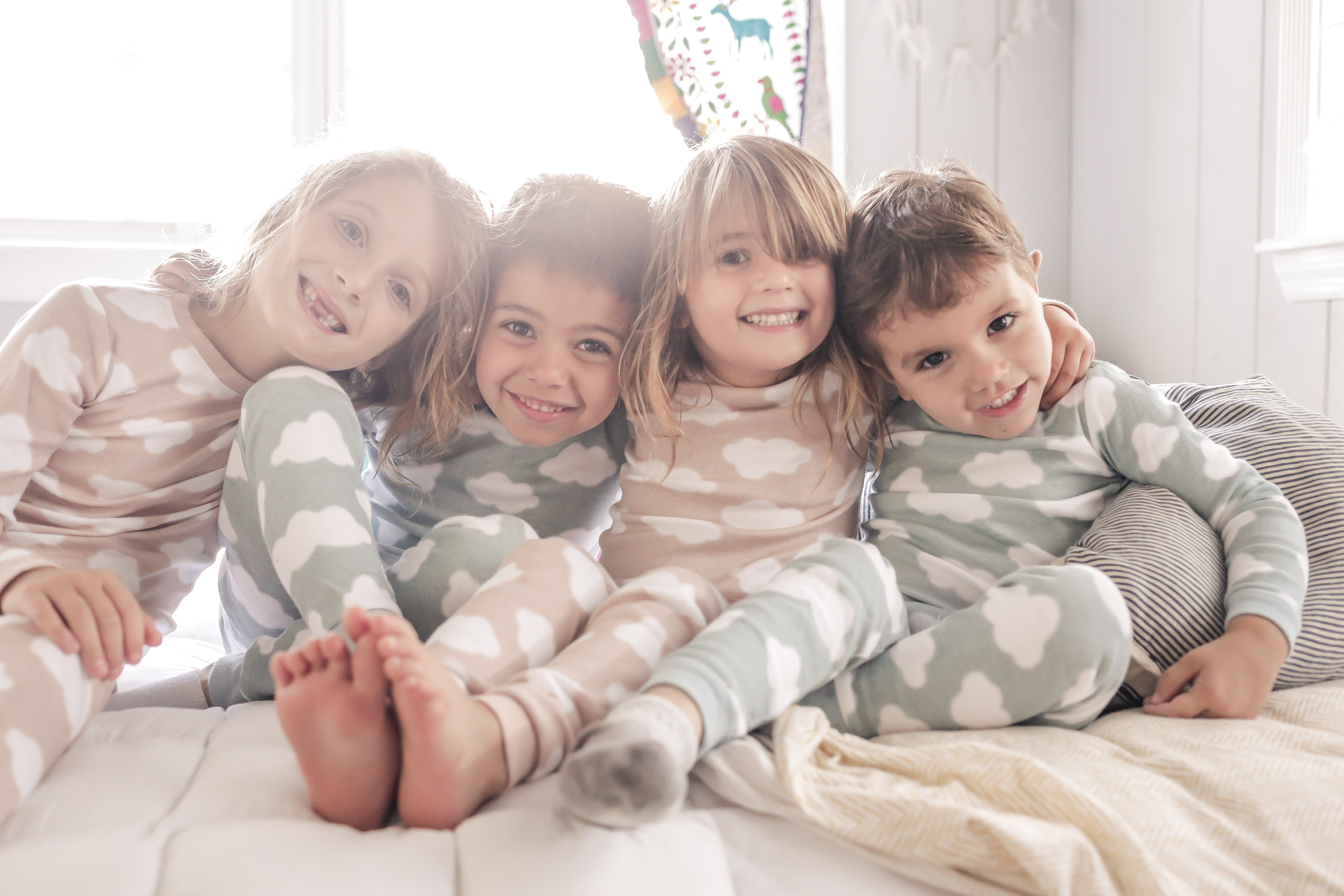 Sending your kids to bed in wool pyjamas could mean that they will sleep longer