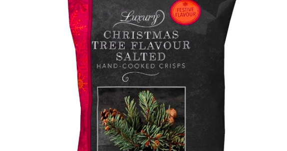 Christmas tree flavoured crisps will be a thing soon and we need to try them