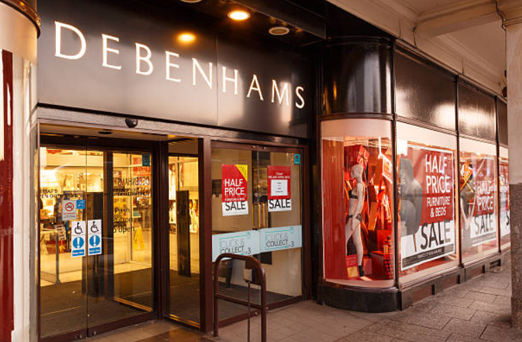 Debenhams confirms it will shut down 50 stores, with thousands of jobs at risk