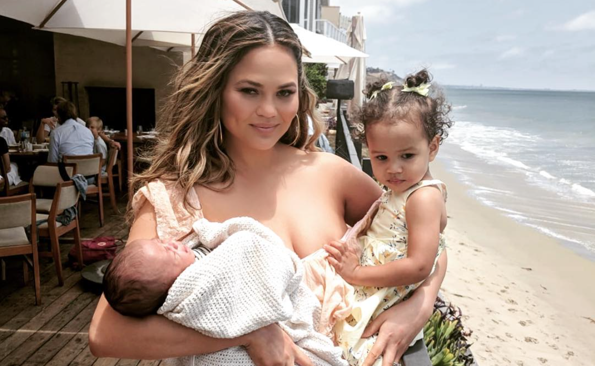 ‘I’ll take these pounds’: Chrissy Teigen just made the best point about baby weight