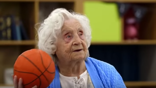 102-year-old in Channel 4 documentary ditches her wheelchair to shoot some hoops