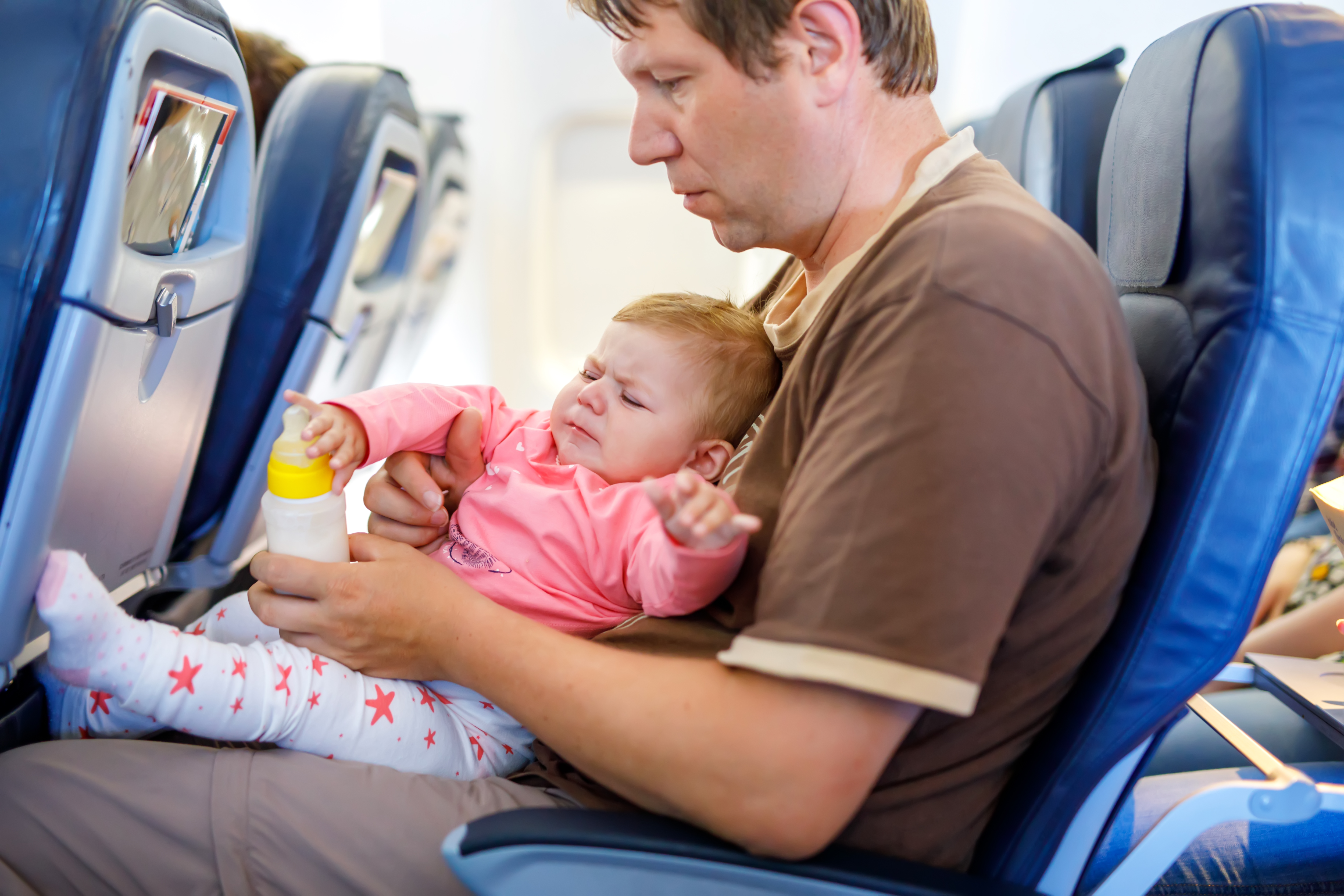 It’s never fun being the parent of the toddler having a meltdown on a flight