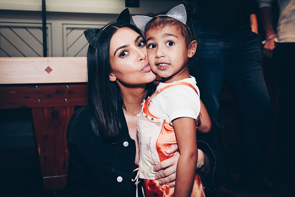 Kim Kardashian’s five-year-old throws the biggest tantrum while doing her mum’s makeup