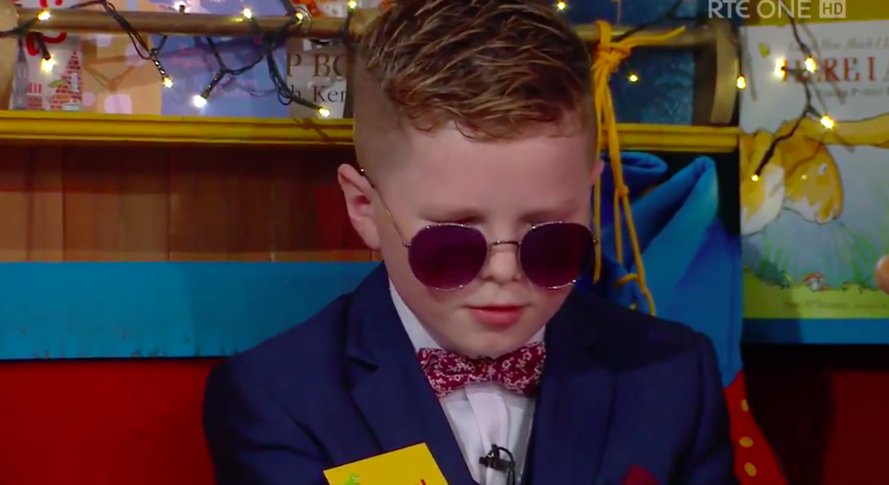 11-year-old Michael meeting his hero on the Toy Show was absolutely brilliant