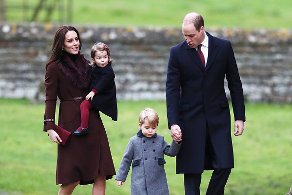 This framed photo of the Queen with Prince George and Princess Charlotte is just adorable