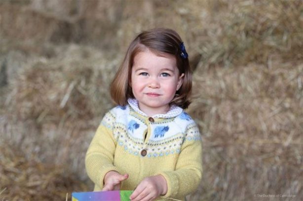 Princess Charlotte reached a very special (and festive) milestone this week