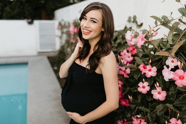 Colleen Ballinger shares intimate first picture of her new baby on social media