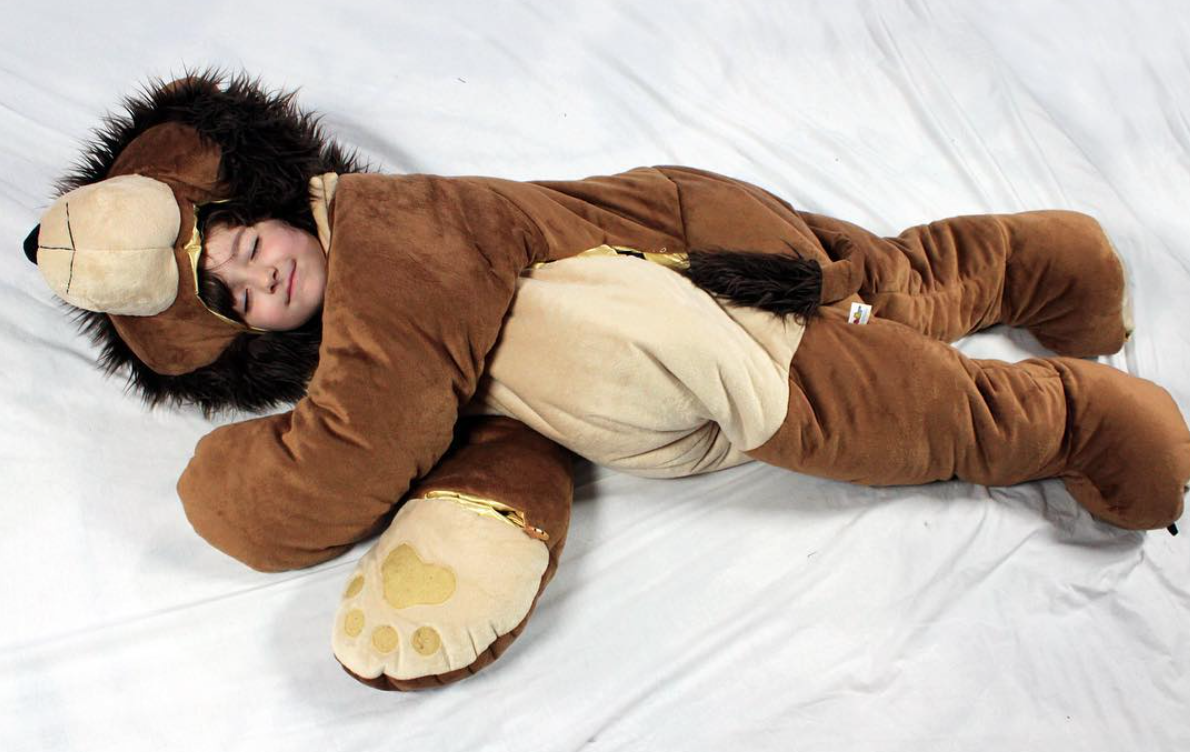 These cosy teddy bear sleeping bags would make the cutest Christmas pressie EVER