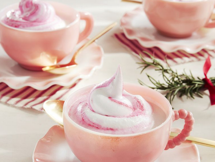 Pink hot chocolate is the ultimate Christmas Eve treat (and it’s SO easy to make)