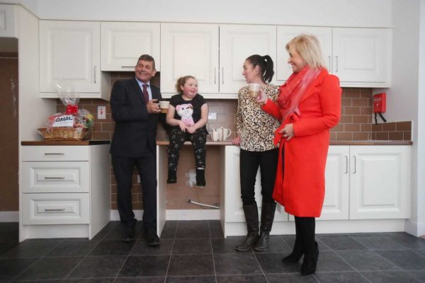 20 families got an early Christmas present as a social housing project launched in Wicklow
