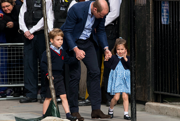 Prince George and Princess Charlotte broke a royal rule on Christmas Day