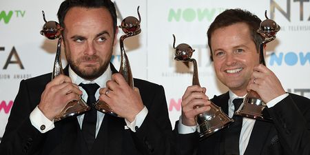 Ant and Dec could still win Presenter of the Year Award, despite Ant’s step back from TV