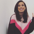 Stacey Solomon spends some quality time with her youngest son upcycling furniture