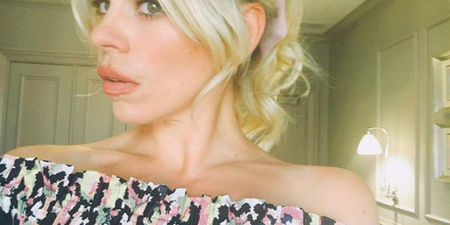 Billie Piper has shared the first photo of her newborn daughter and it is TOO cute