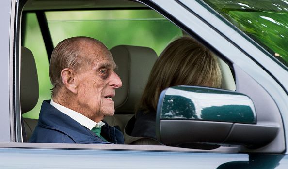 Prince Philip breathalysed by police after crashing his Land Rover yesterday