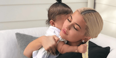 Kylie Jenner marks Stormi’s first birthday with adorable never-before-seen photos