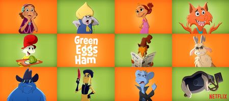 Netflix have announced the full cast for the animated adaptation of Green Eggs and Ham