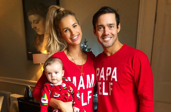 Vogue Williams’ son, Theodore, just reached a pretty major baby milestone