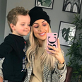 Rosie Connolly just shared an adorable snap of her son meeting his new baby sister