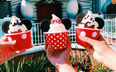 Can we take a moment to appreciate these GORGE Disney ice cream sundaes?