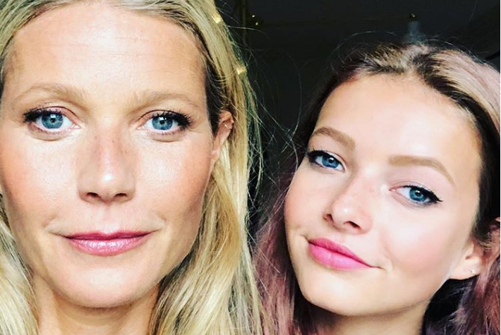 Gwyneth Paltrow’s daughter did not find it funny when her mum uploaded this pic